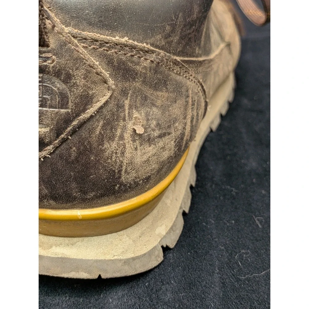 The North Face Back To Berkeley Redux Mens Brown Leather Boots 10.5 Waterproof
